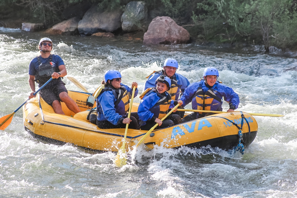 White-water-rafting-in-Colorado